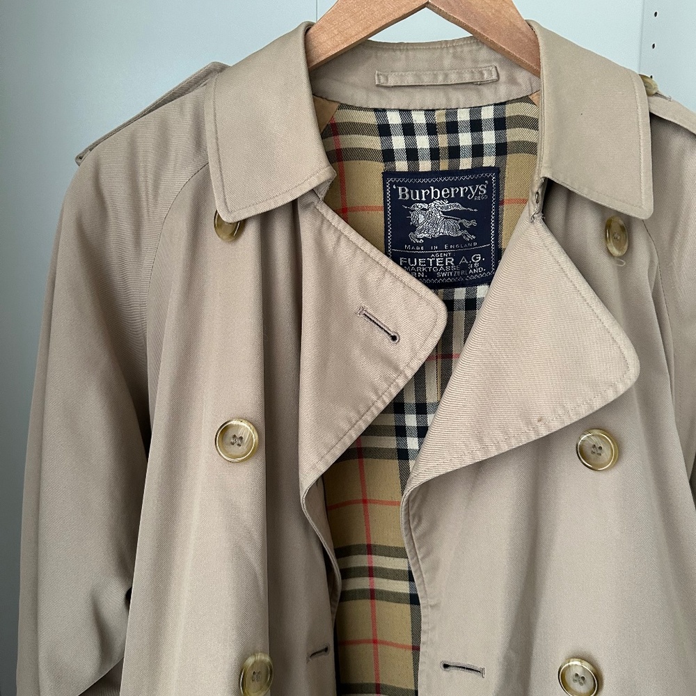 Vintage 1990s Burberry Trench